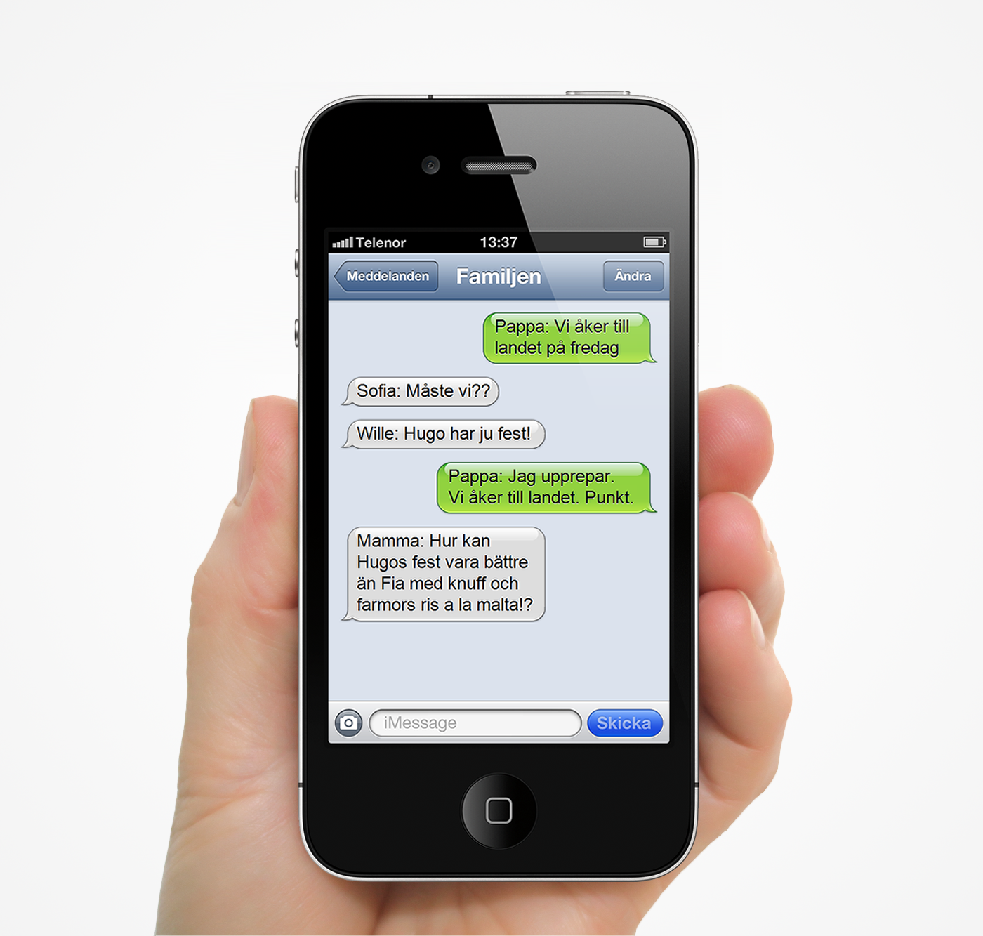 Skapa Sms Grupp Iphone Och Android