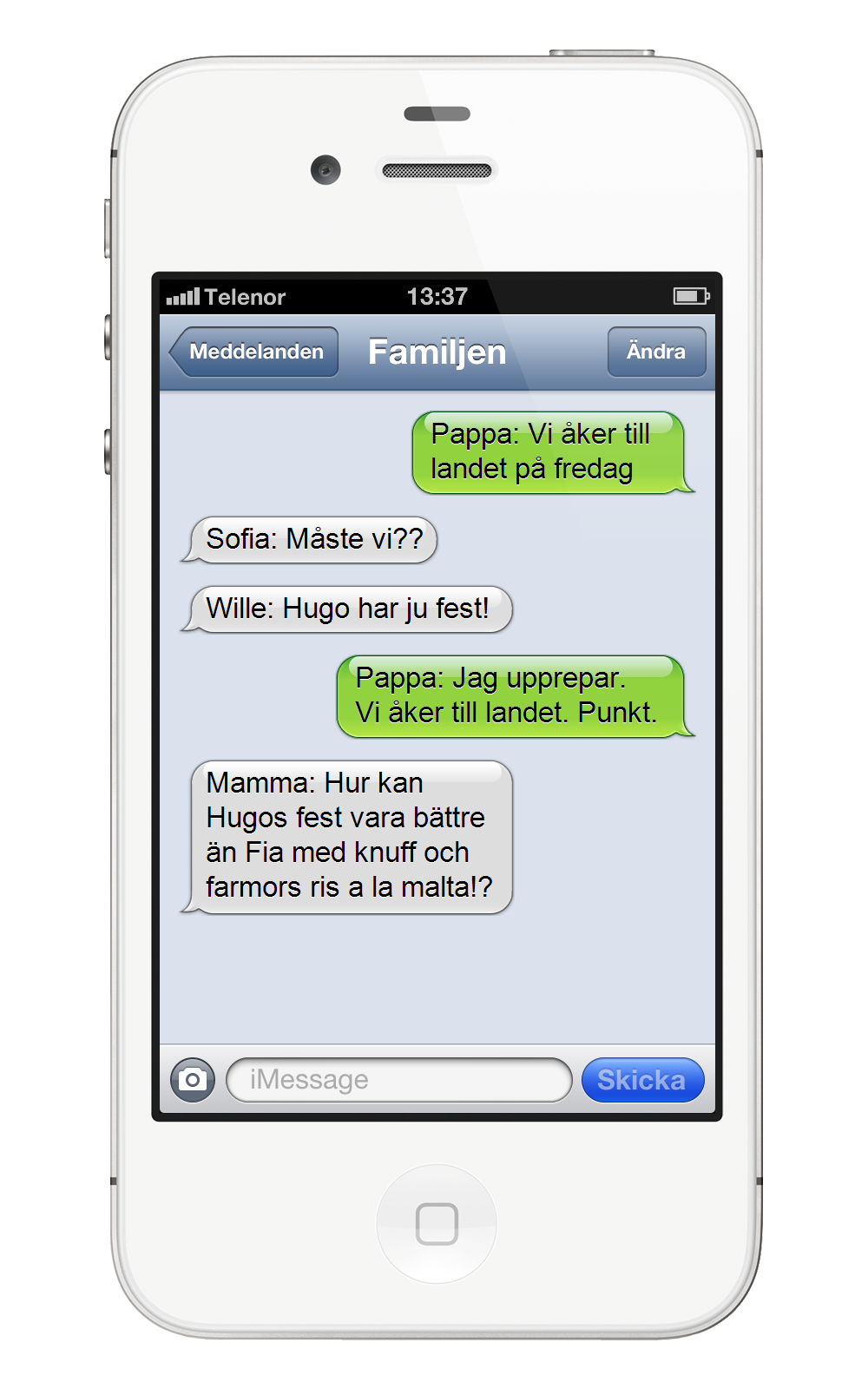Skapa Sms Grupp Iphone Och Android